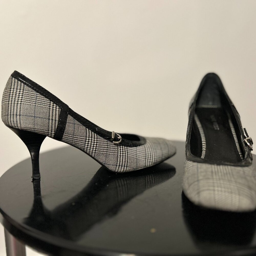 Size 8 Grey 2.5" Nine West Heels